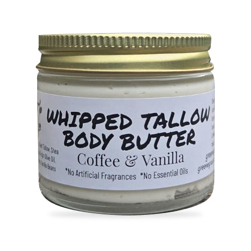 Whipped Tallow Moisturizer – Coffee & Vanilla