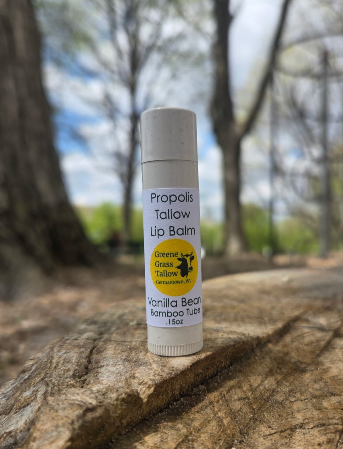Propolis Tallow Lip Balm *Bamboo tube*